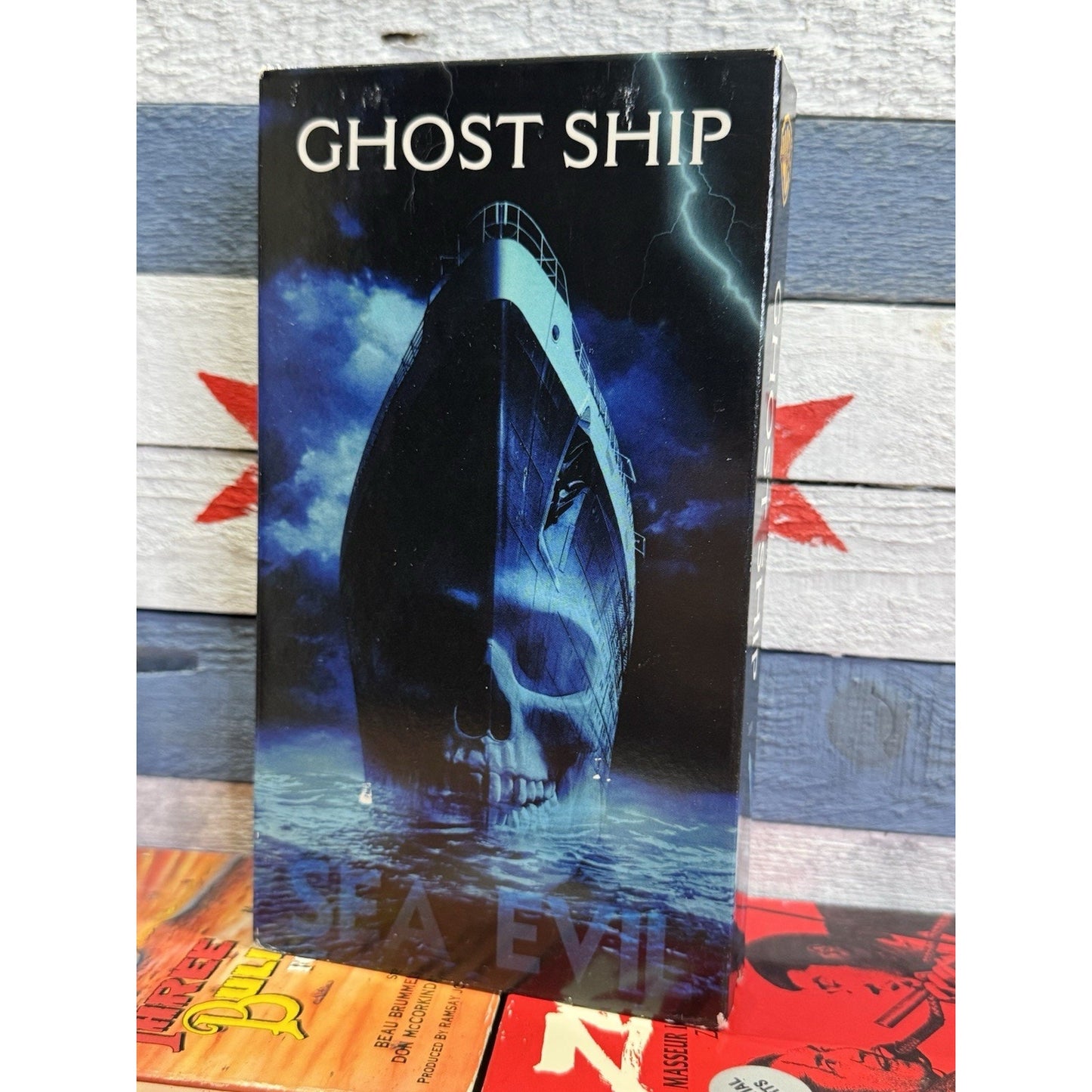Ghost Ship VHS 2002 Horror Warner Bros Video