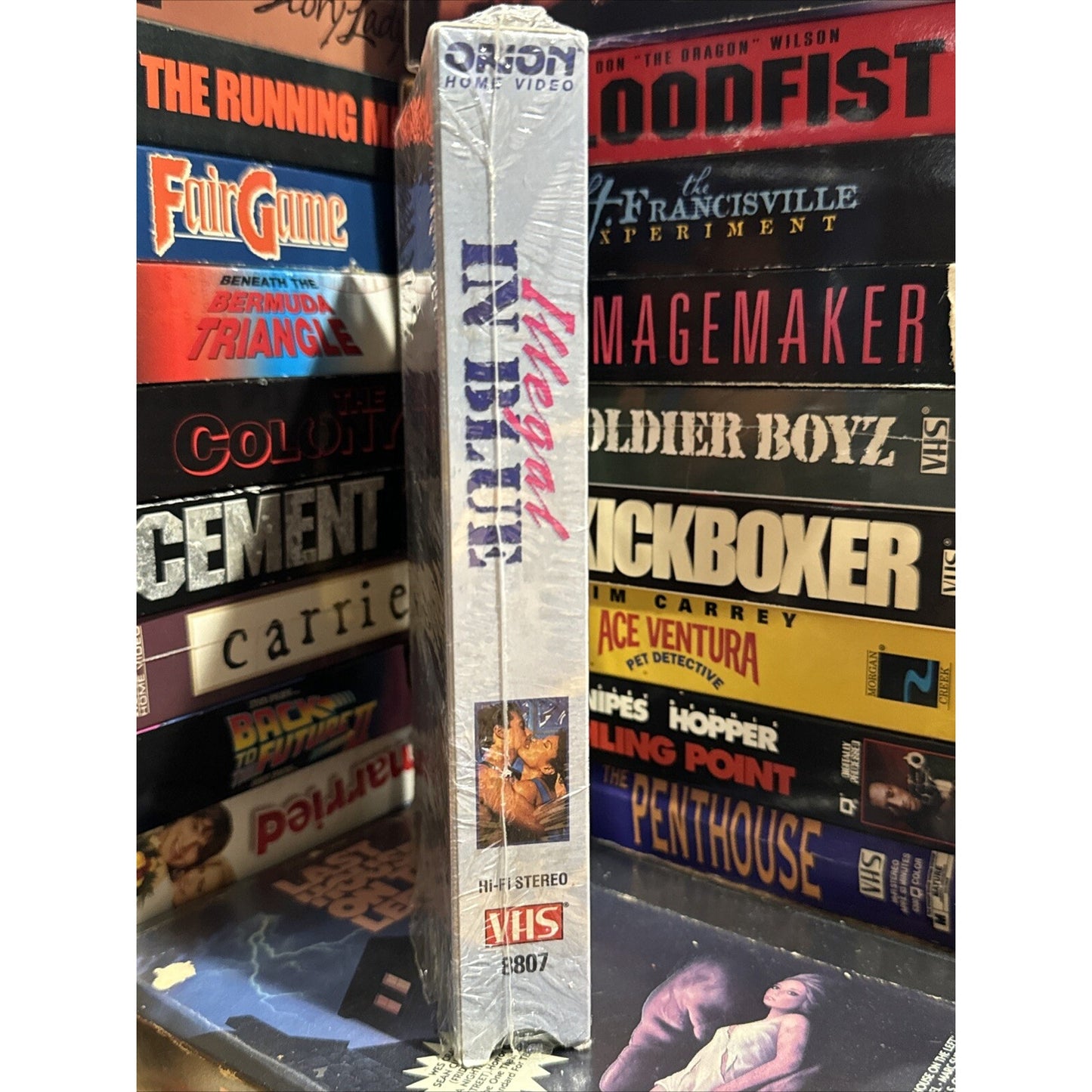 Illegal in Blue - VHS Used