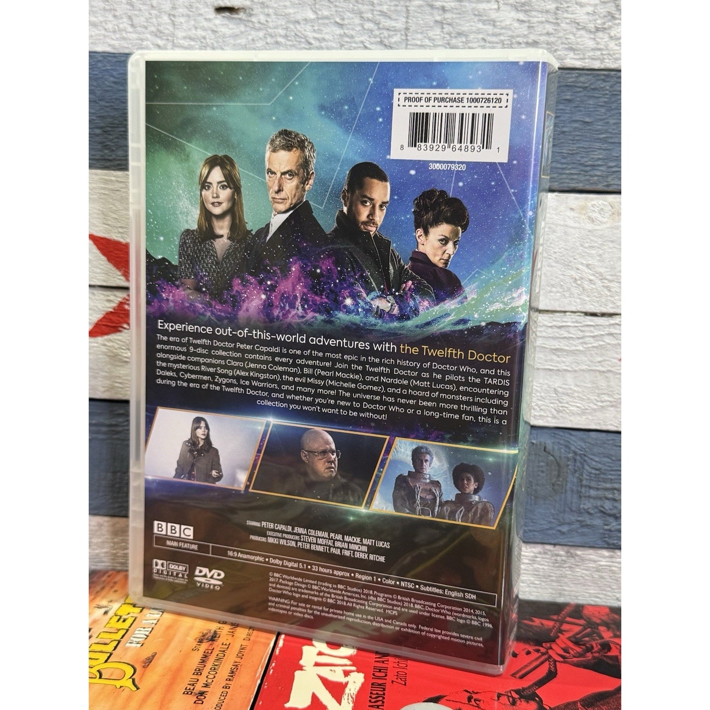 Doctor Who Peter Capaldi Complete 9 Disc - DVD Used