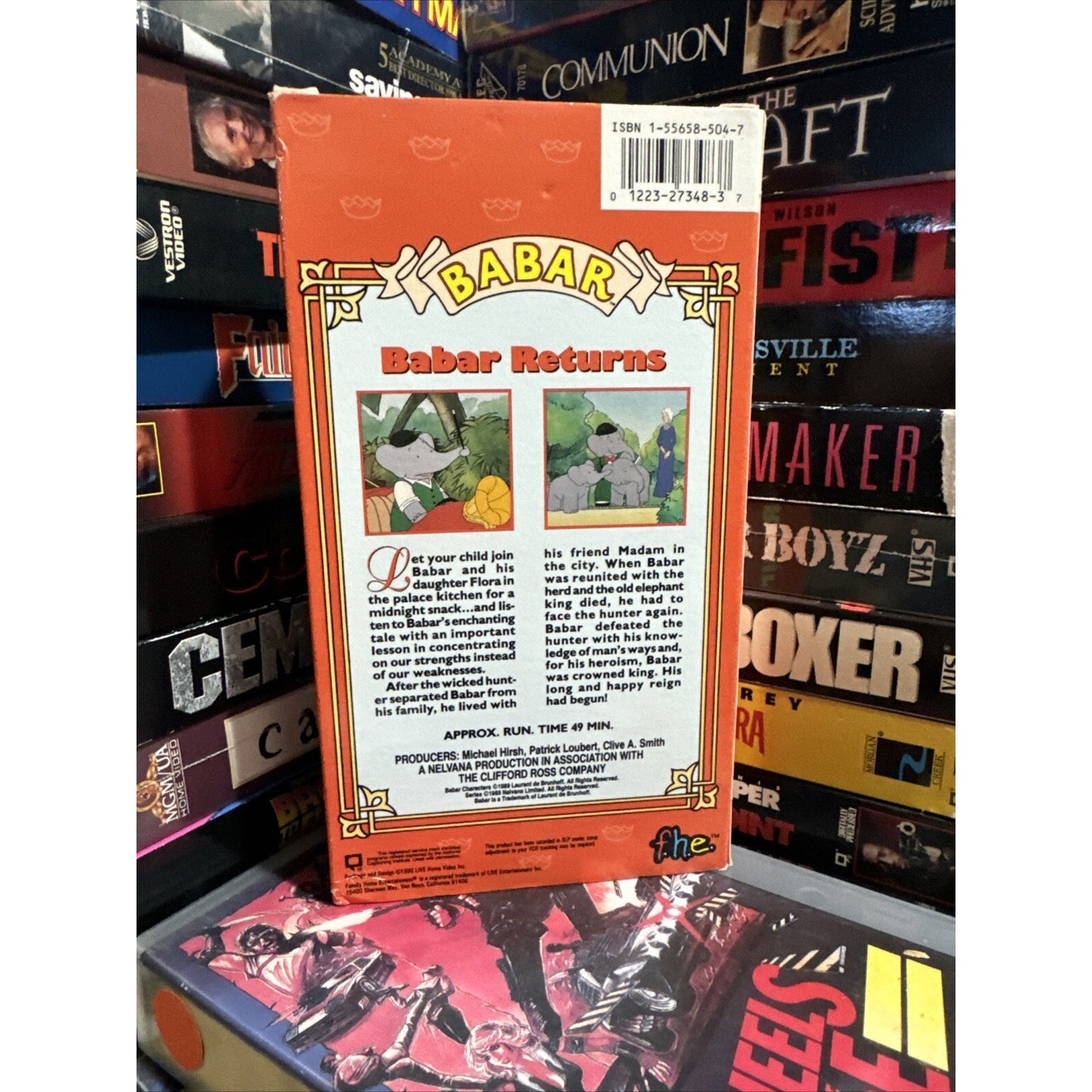 Babar Returns - VHS Used