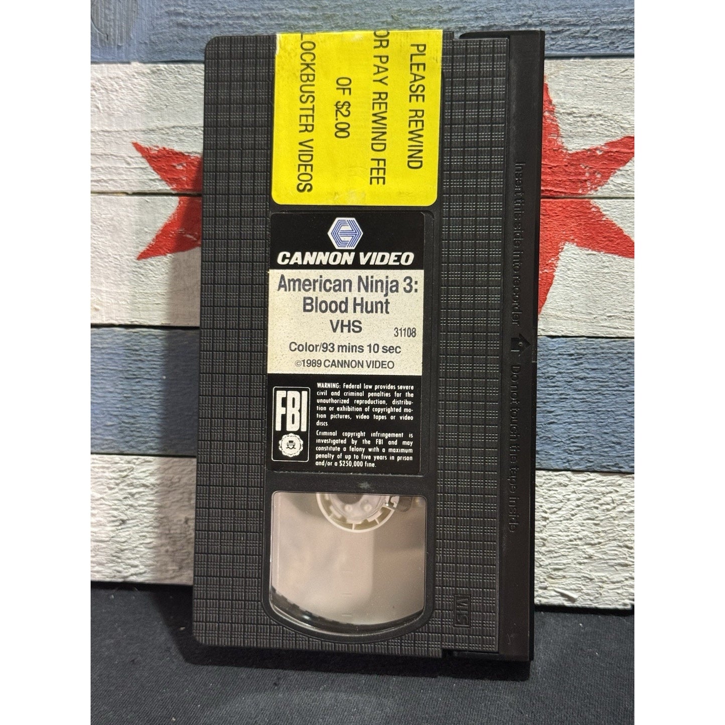 American Ninja 3 Blood Hunt - VHS Used