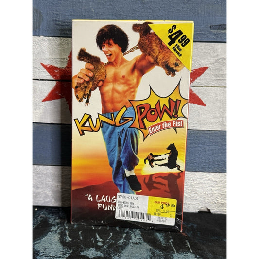 Kung Pow! Enter The Fist (White Tape) - VHS Used