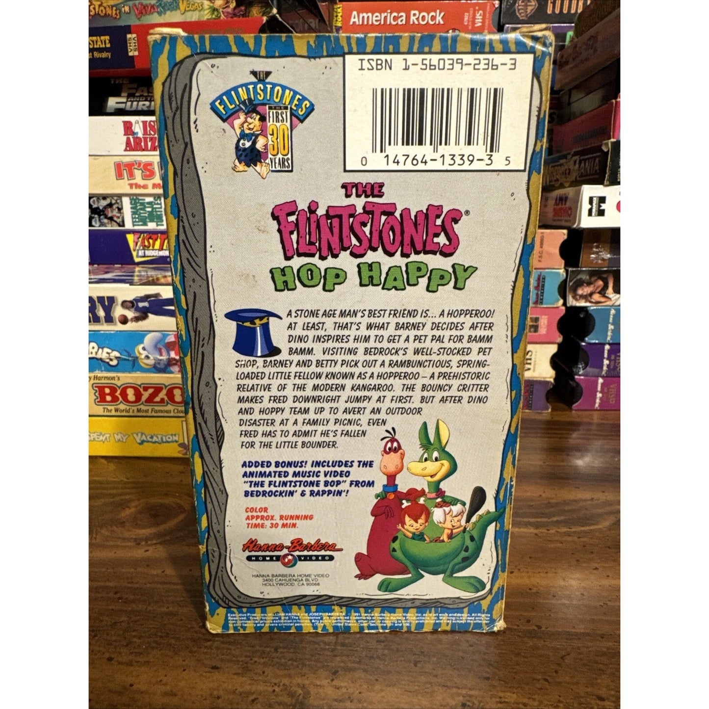 The Flintstones Hop Happy - VHS Used