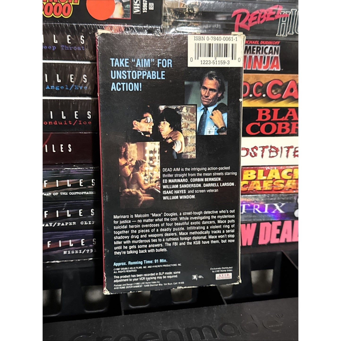 Dead Aim - VHS Used