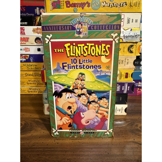 The Flintstones : 10 Ten Little Flintstones - VHS Used