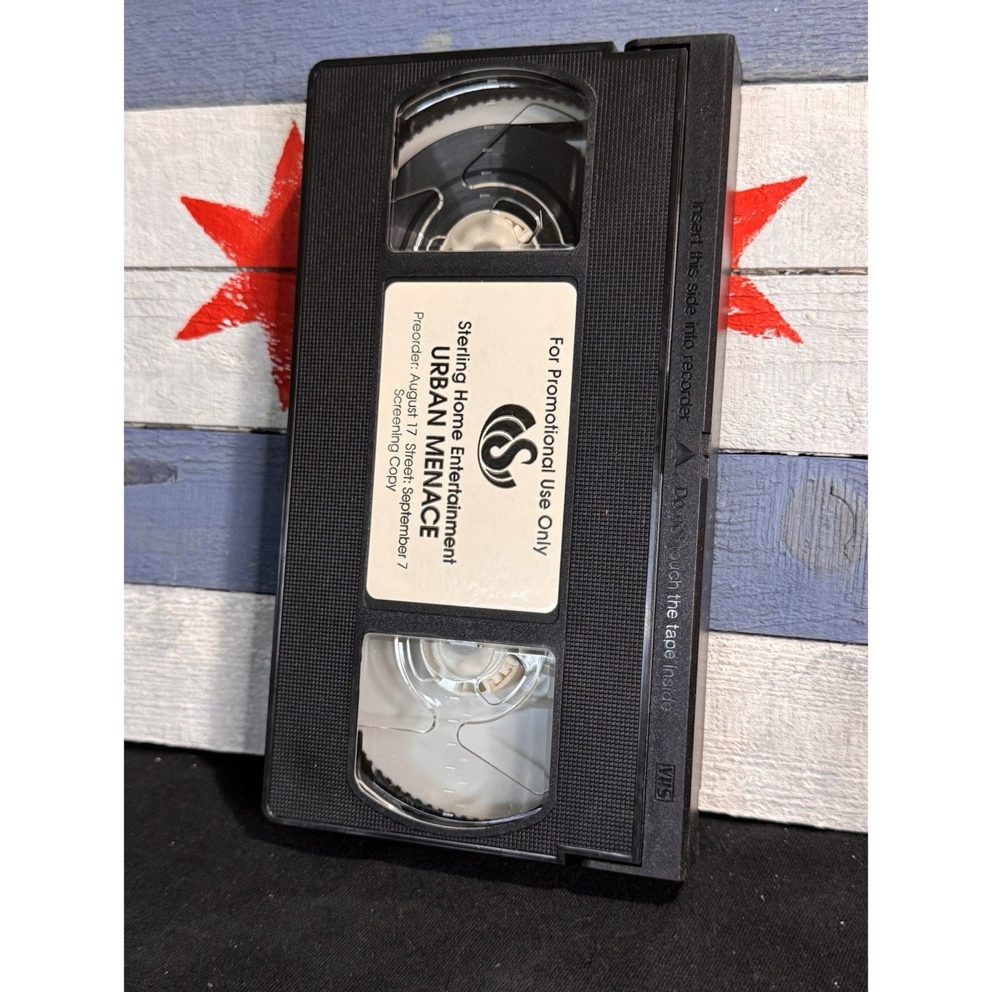 Urban Menace Promo Screener - VHS Used