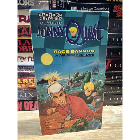 Johnny Quest : Race Bannon An Army Of One - VHS Used