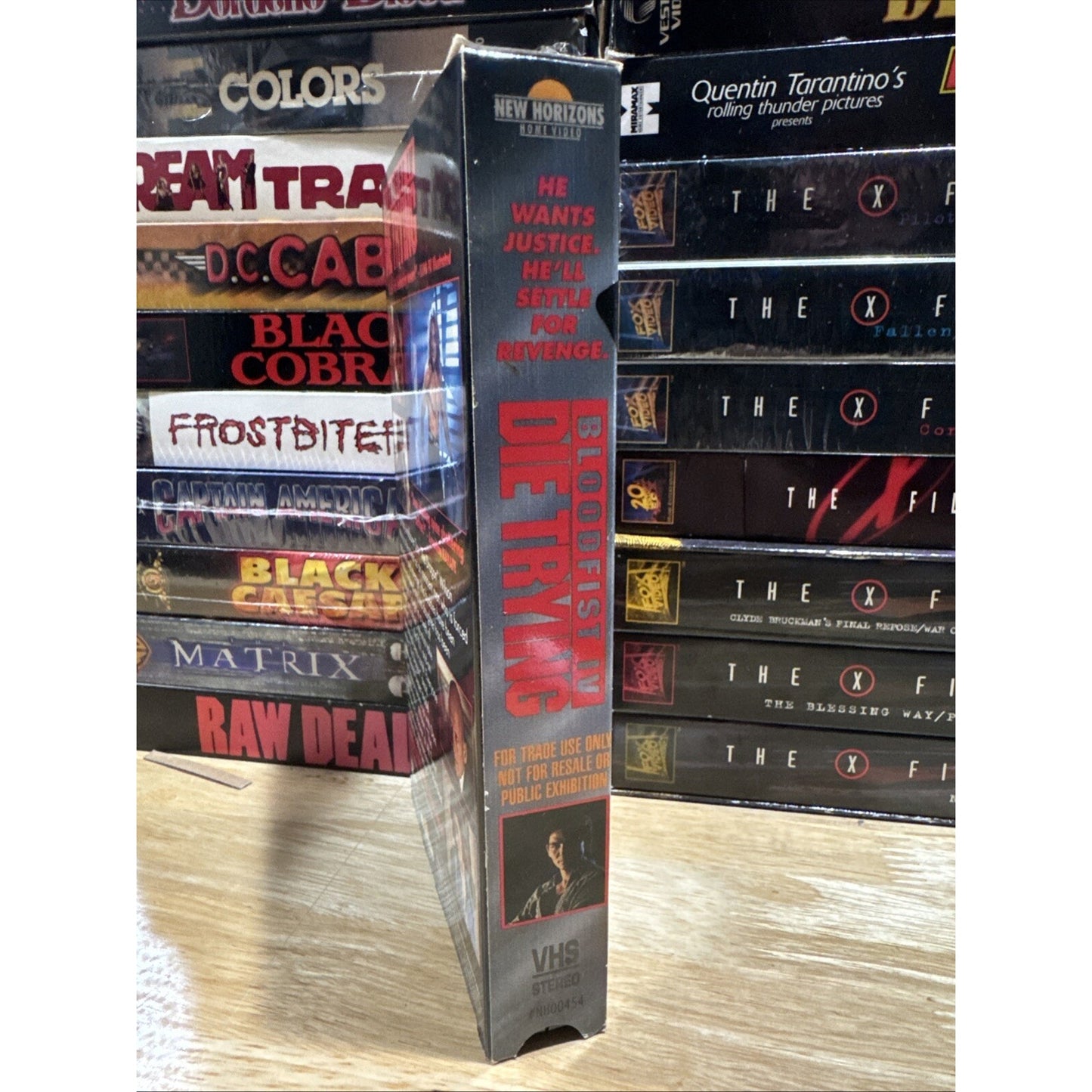 Bloodfist IV: Die Trying Promo Screener - VHS Used