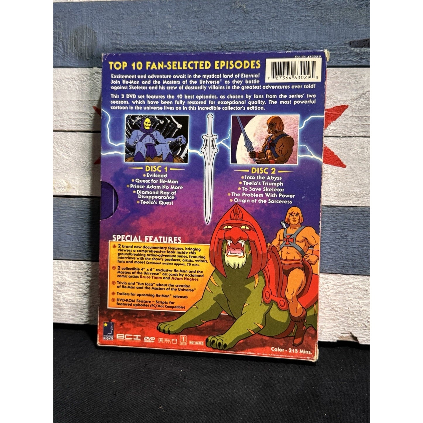 The Best of He-Man and the Masters of the Universe 10 Episode Collection - DVD Used