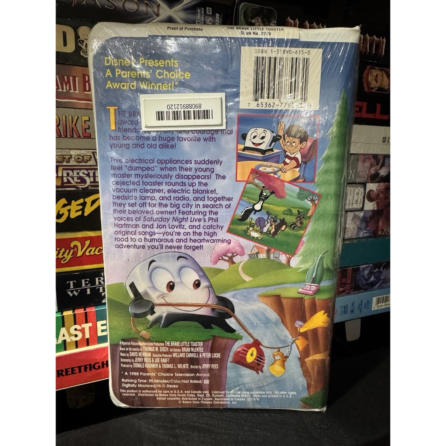 The Brave Little Toaster - VHS, 1991) In Package Never Opened