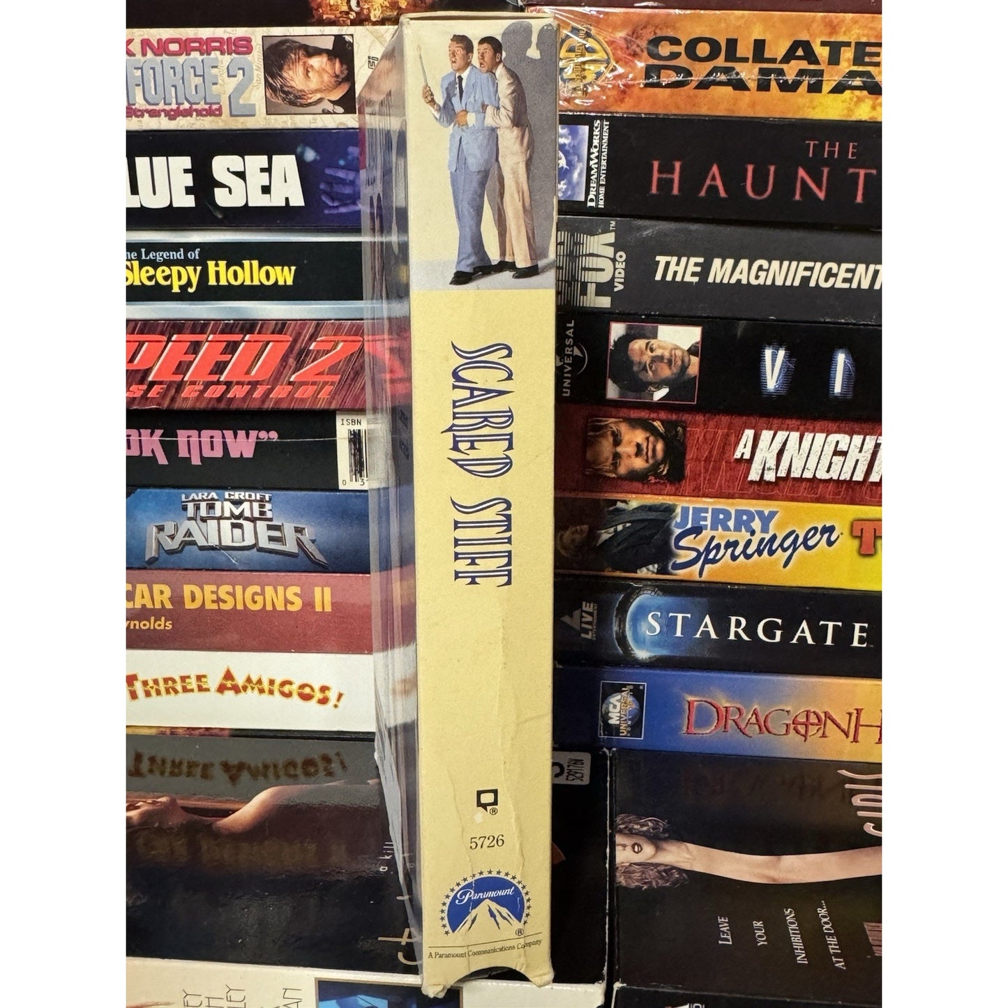 Scared Stiff VHS 1952 Dean Martin & Jerry Lewis Lizabeth Scott V1