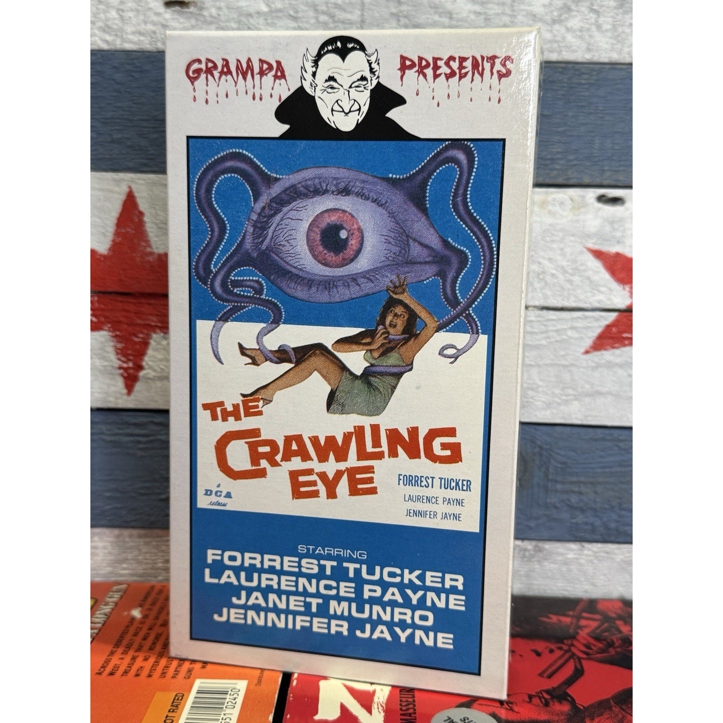 Grampa Presents The Crawling Eye - VHS Used