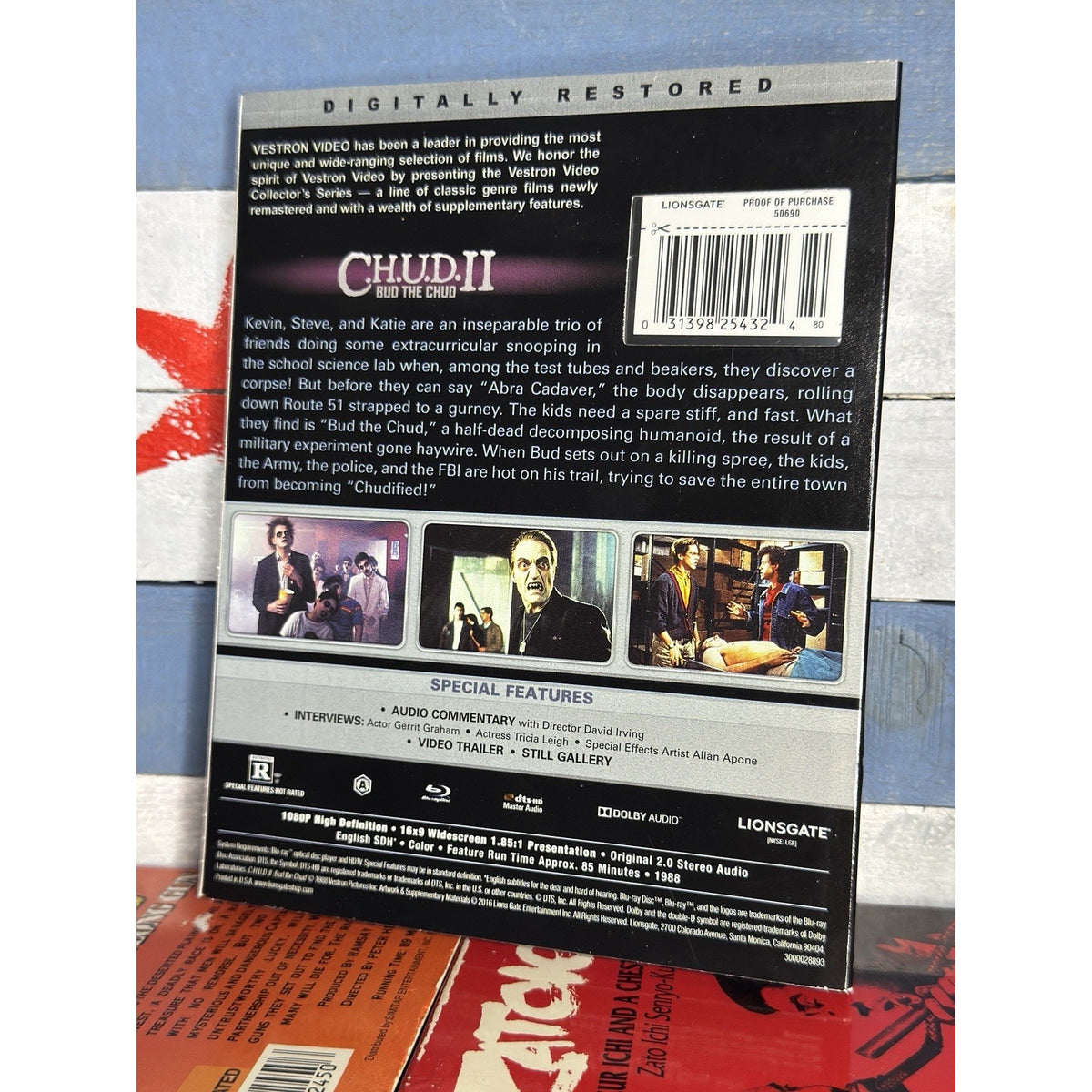 C.H.U.D II: Bud the Chud Vestron Video Collector's Series - Blu-ray