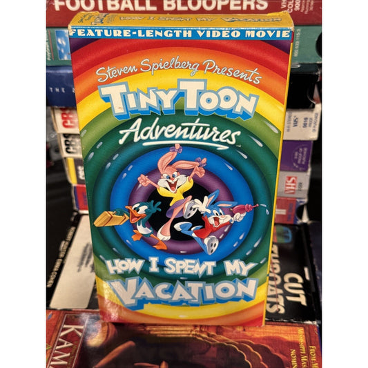 Tiny Toon Adventures : How I Spent My Vacation - VHS Used