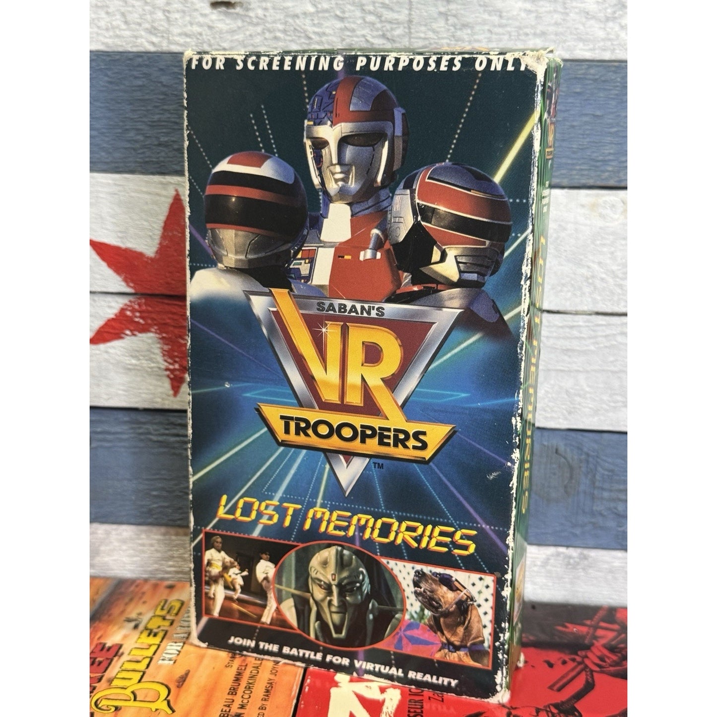 VR Troopers : Lost Memories Promo Screener - VHS Used