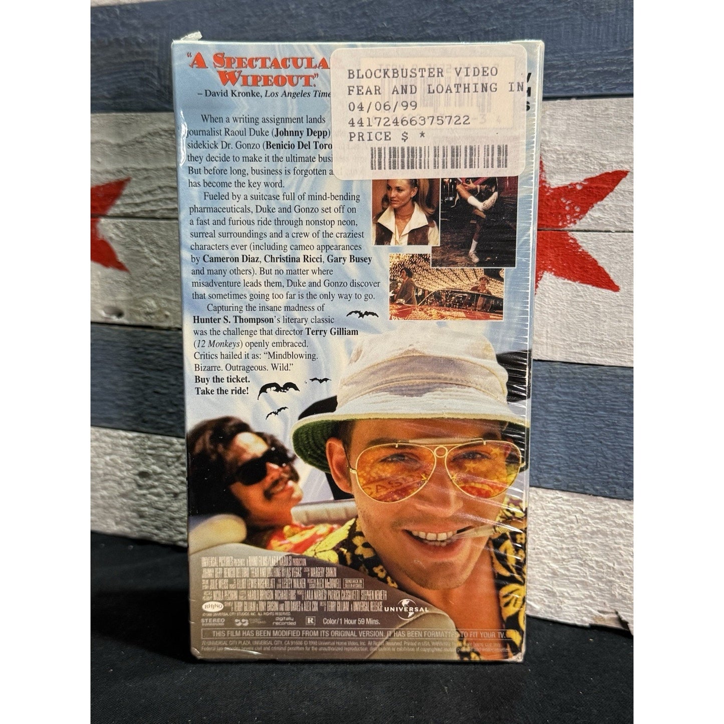 Fear and Loathing in Las Vegas - VHS Used