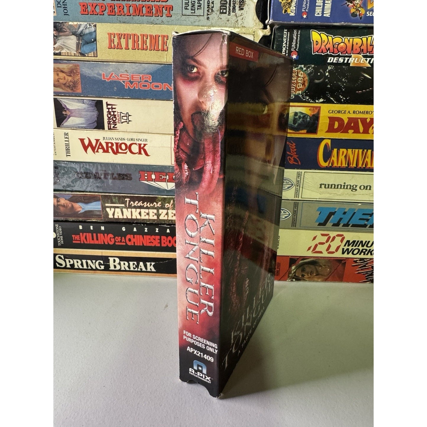 Killer Tongue Promo Screener - VHS Used