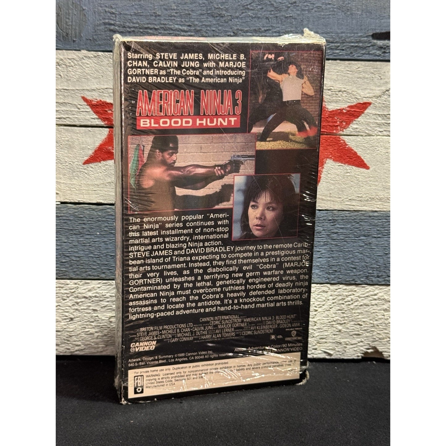 American Ninja 3 Blood Hunt - VHS Used