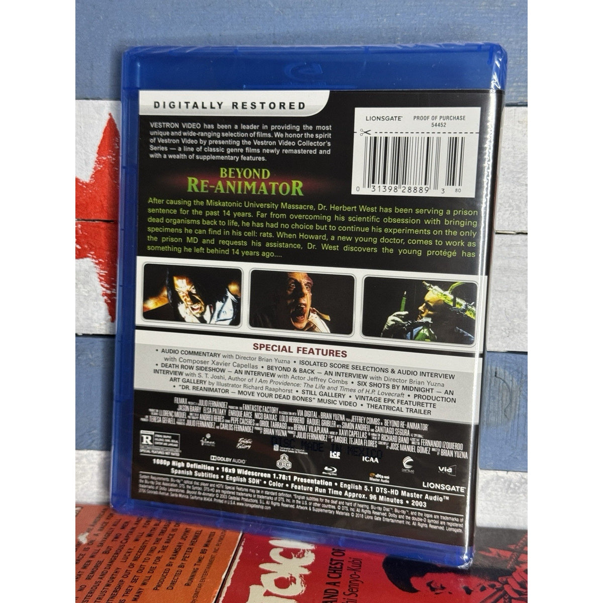 Beyond Re-Animator Vestron Video Collector's Series - Blu-ray