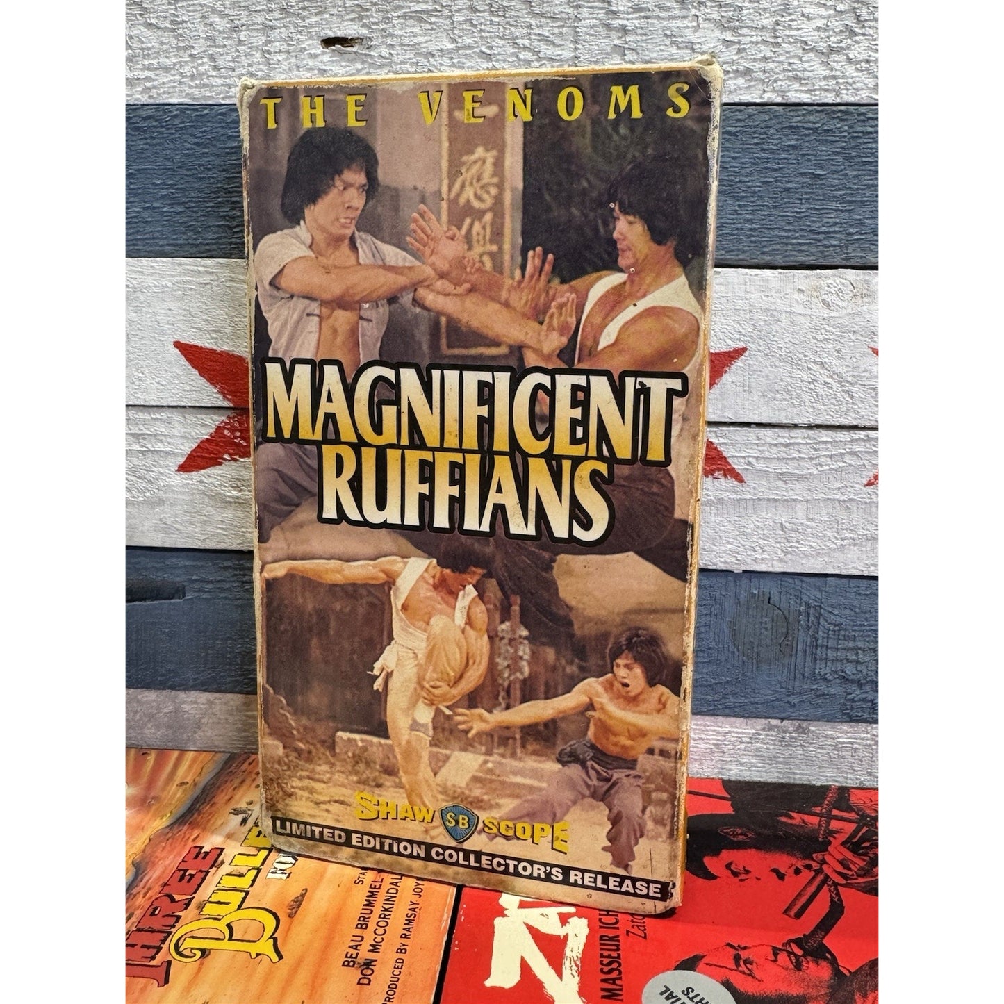 The Venoms Magnificent Ruffians - VHS Used