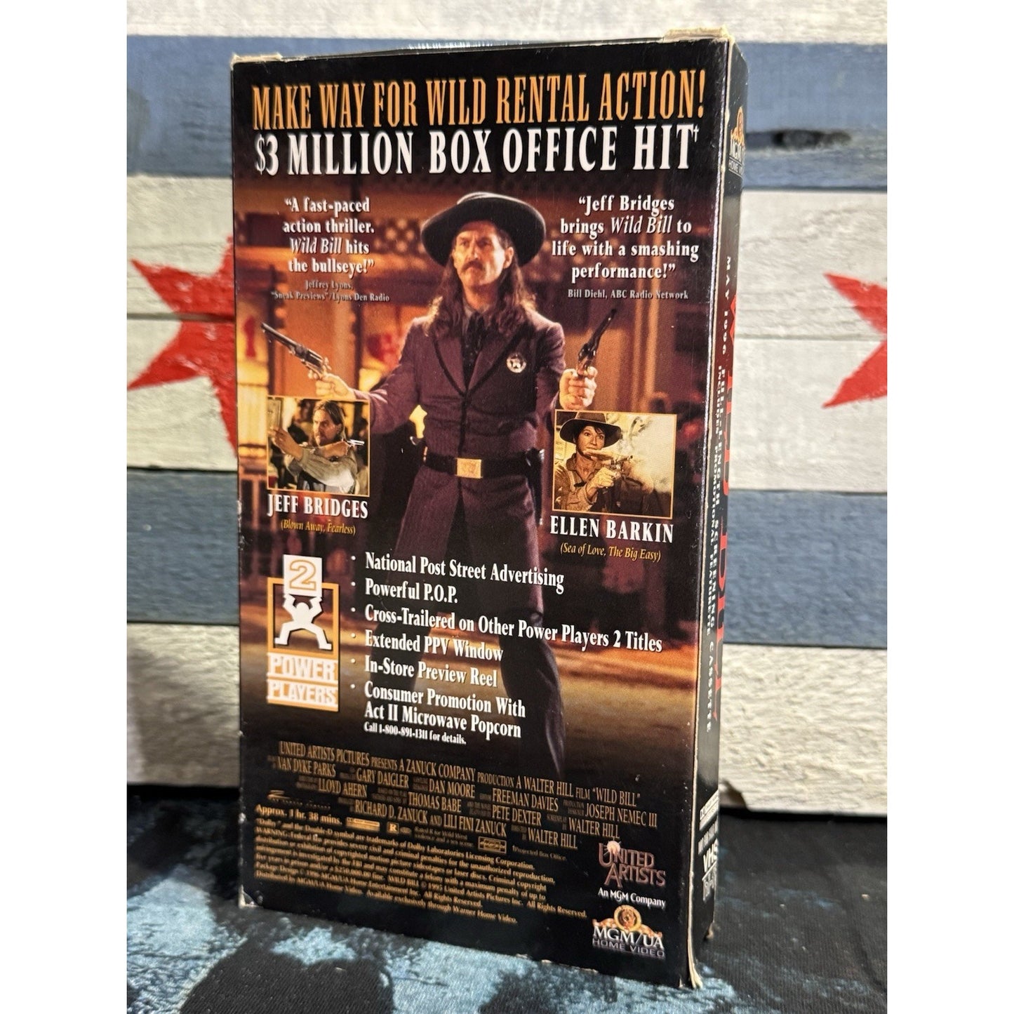 Wild Bill - Promo Screener VHS Used
