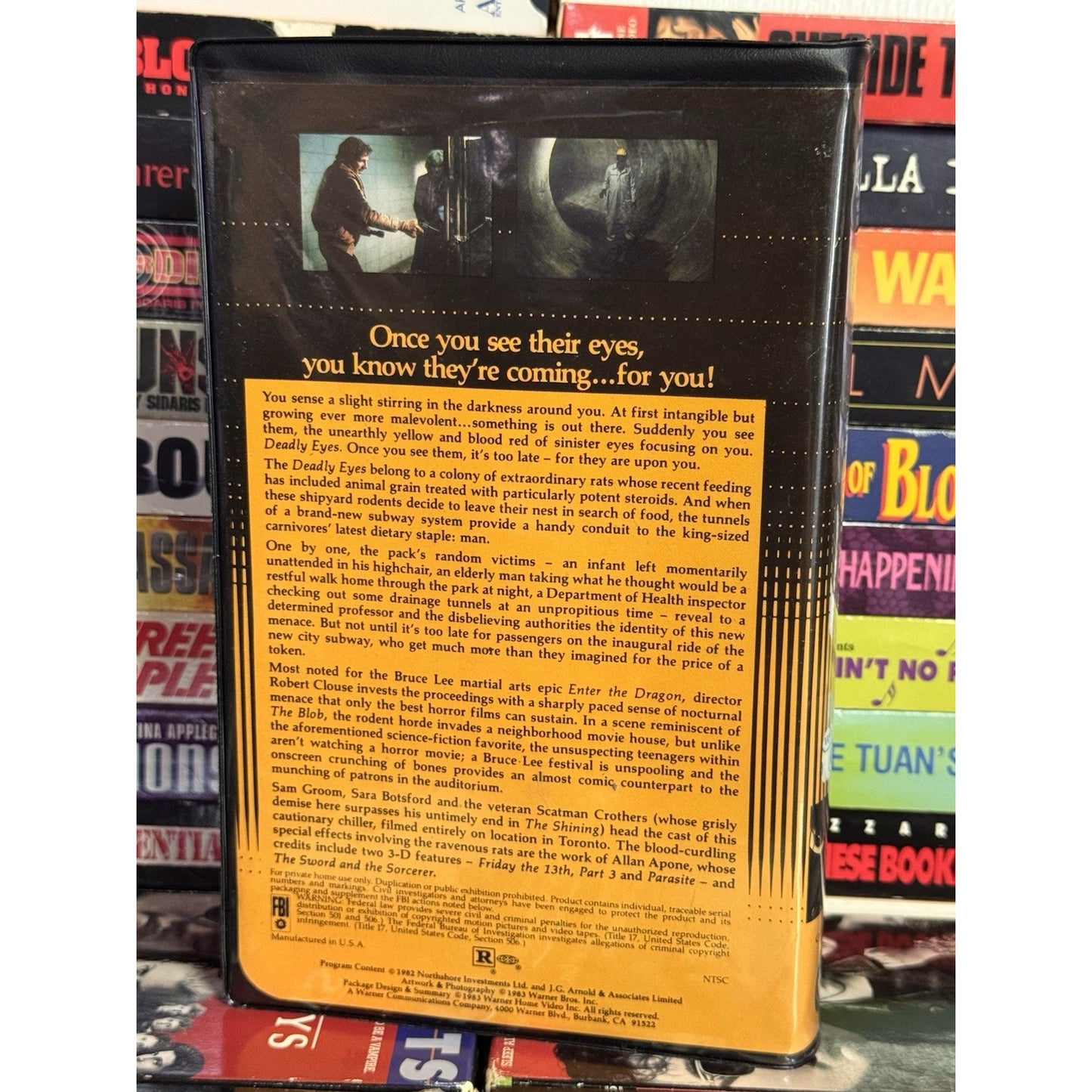 Deadly Eyes - VHS Used