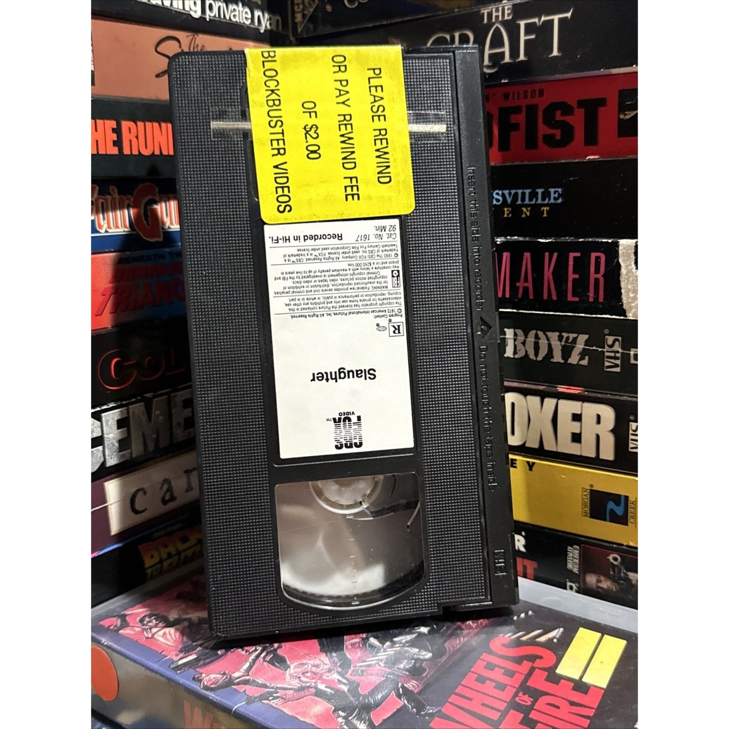 Slaughter - VHS Used