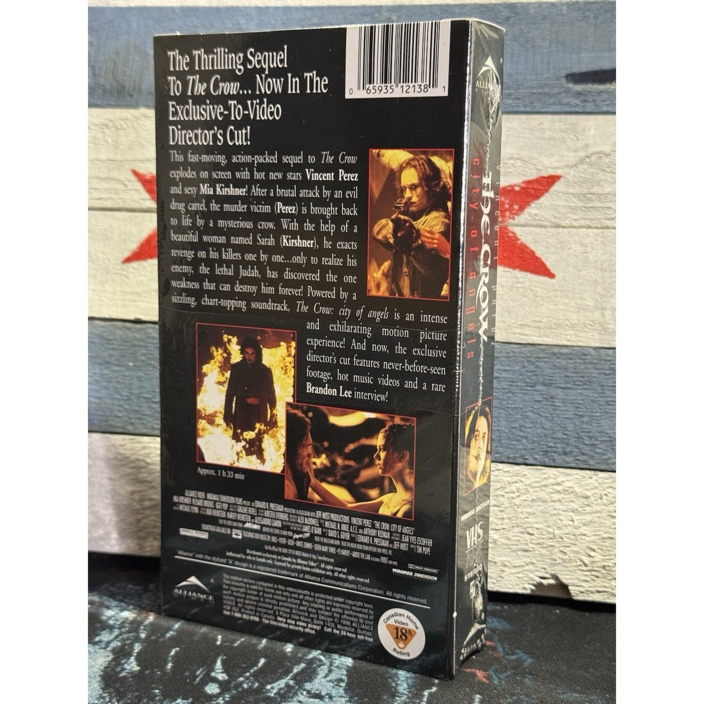 The Crow: City of Angels - VHS