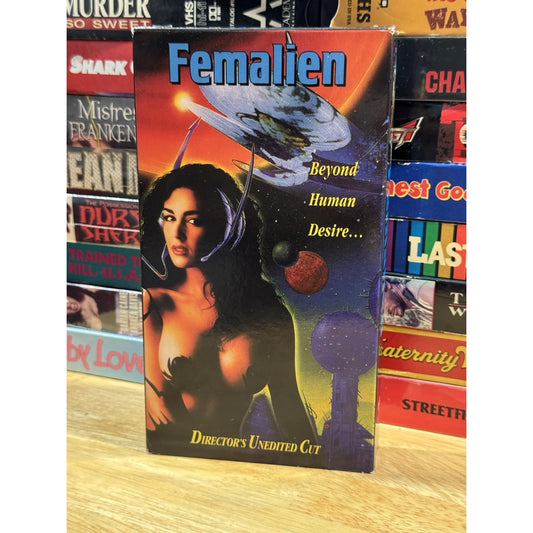 Femalien Unrated Red Tape - VHS Used