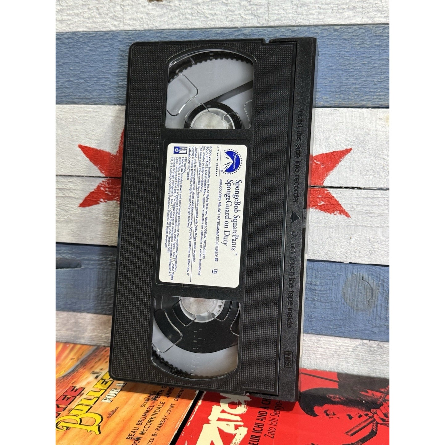 SpongeBob Squarepants : Spongeguard on Duty - VHS Used