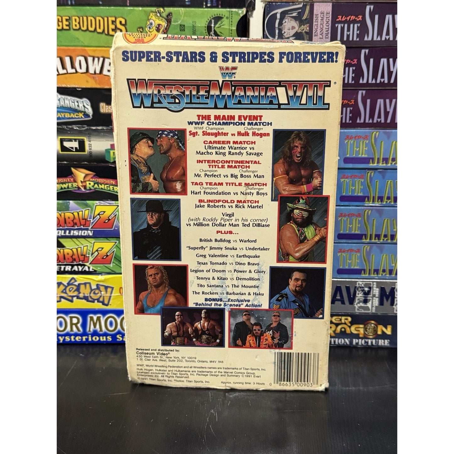 WWF WrestleMania VII - VHS Used