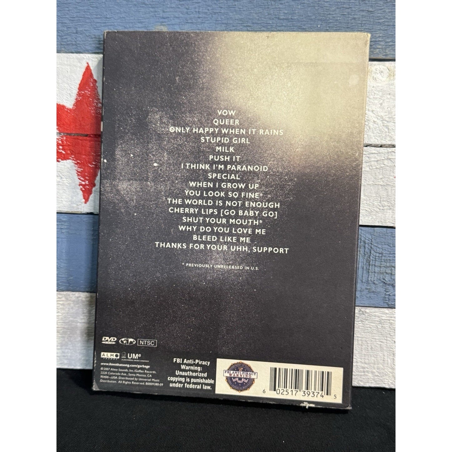 Absolute Garbage - DVD Used