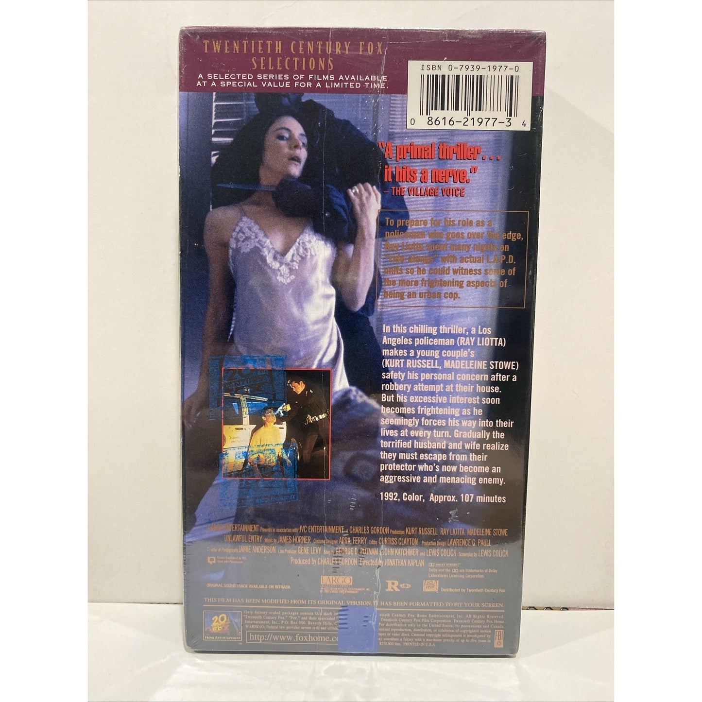 Unlawful Entry - VHS