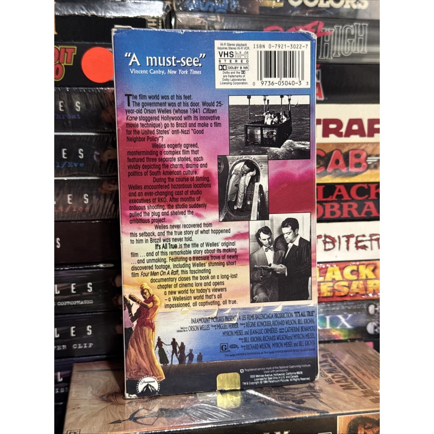 It's All True - VHS Used