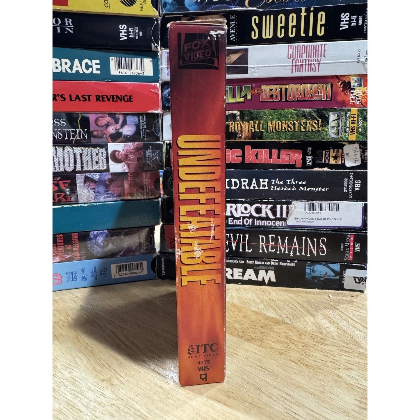 Undefeatable - VHS Used