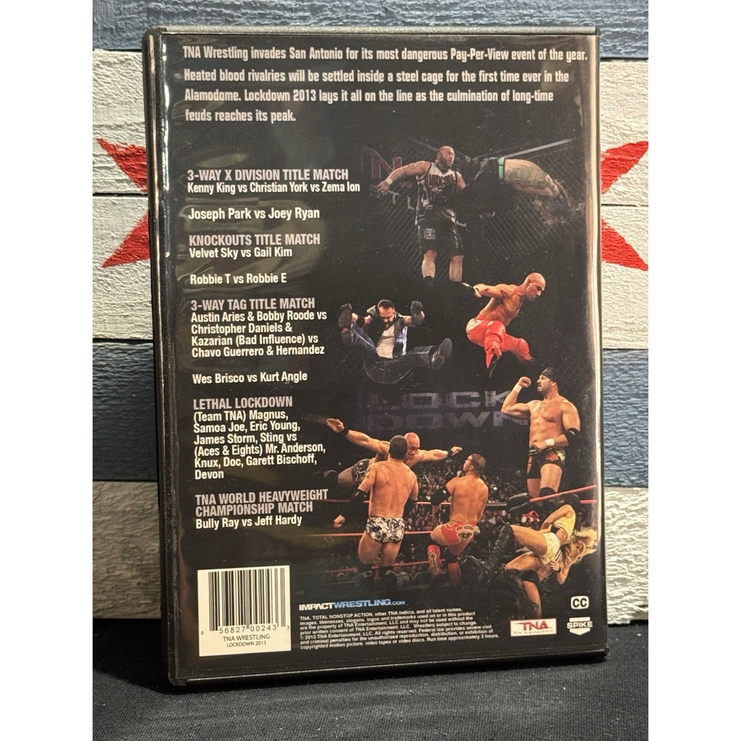 TNA Wrestling Lockdown 2013 - DVD Used