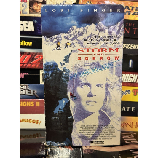 Storm And Sorrow Promo Screener - VHS Used
