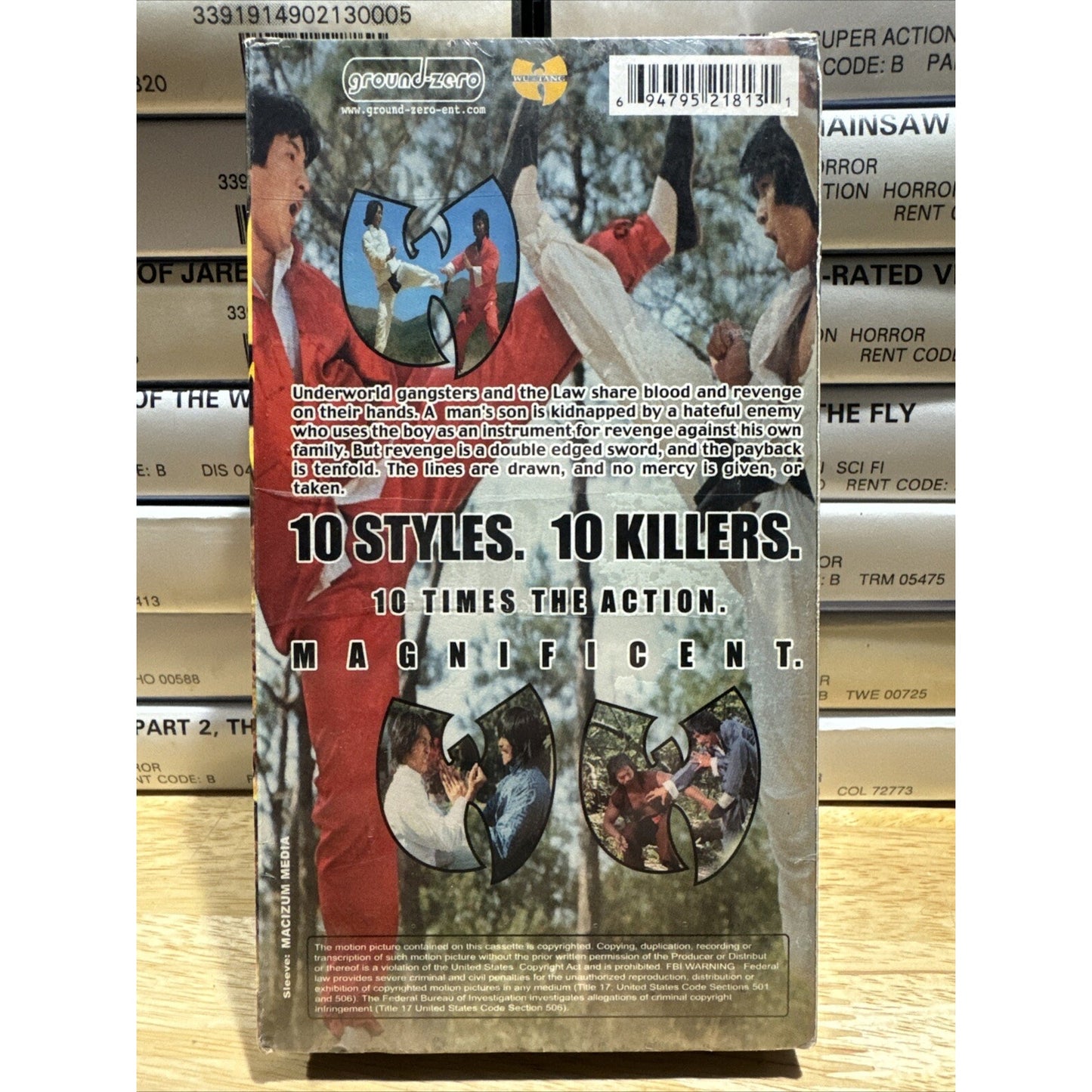 Wu-Tang Clan Collection: 10 Magnificent Killers - VHS