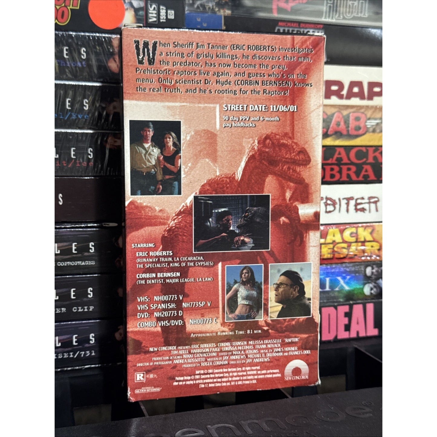 Raptor Promo Screener - VHS Used