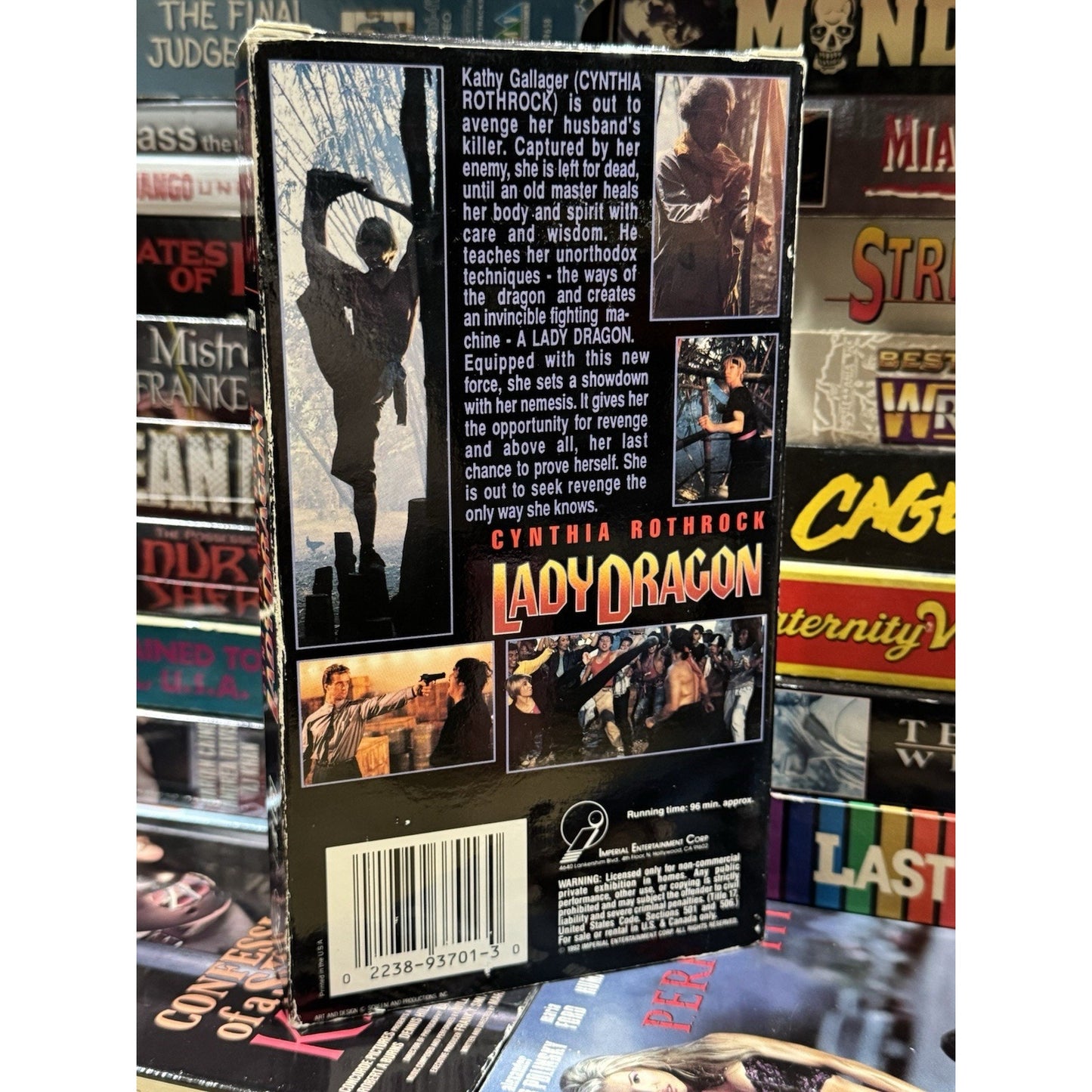 Lady Dragon - VHS Used