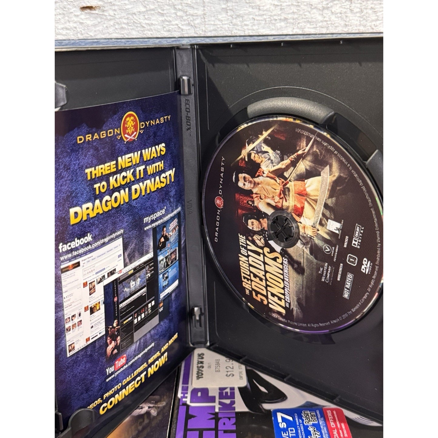 Return of the 5 Deadly Venoms - DVD Used