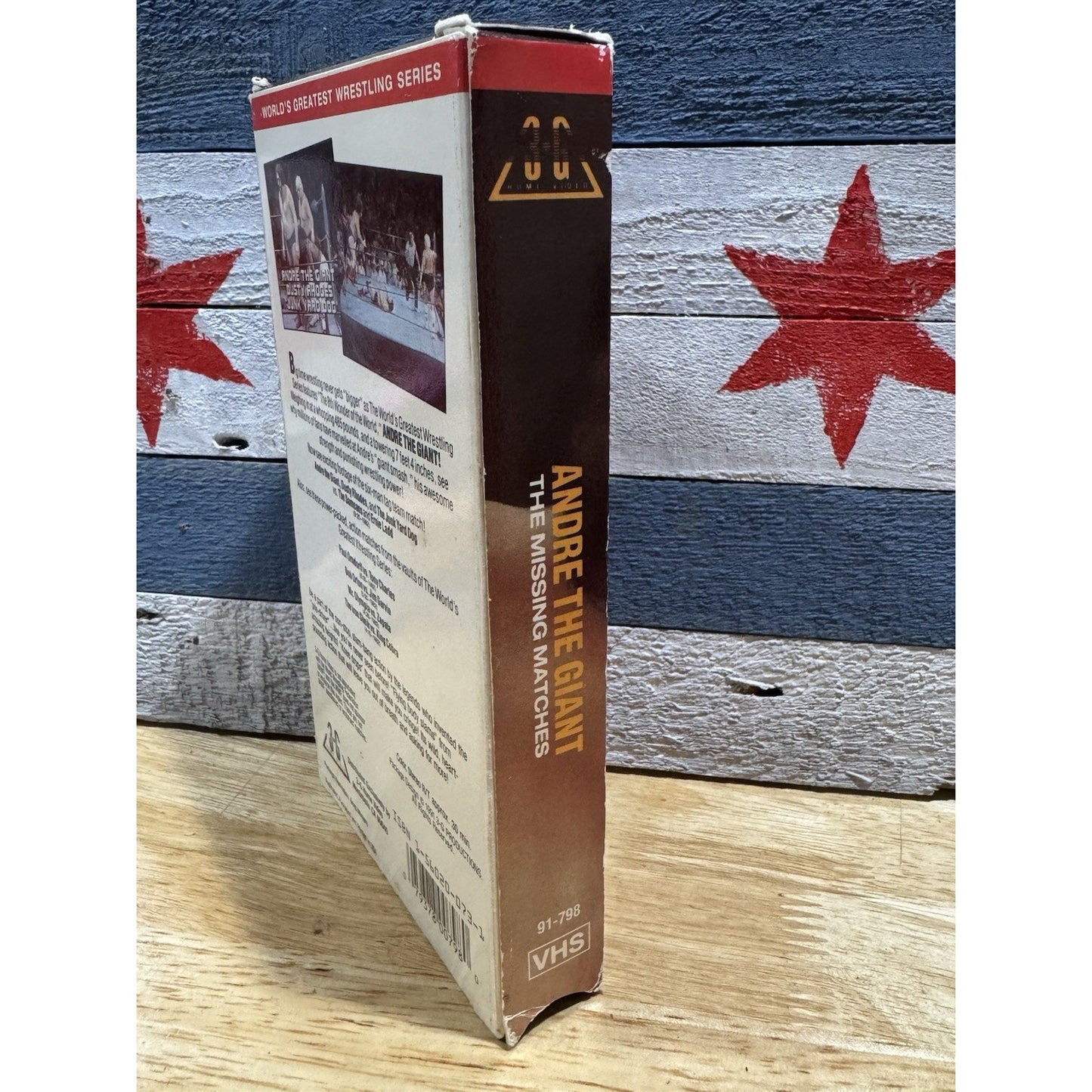 Andre The Giant Missing Matches - VHS Used