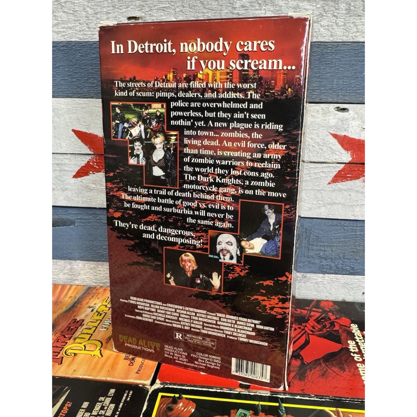 Biker Zombies From Detroit - VHS Used