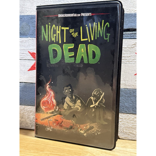 Night of the Living Dead - Broke Horror Fan Release VHS Used