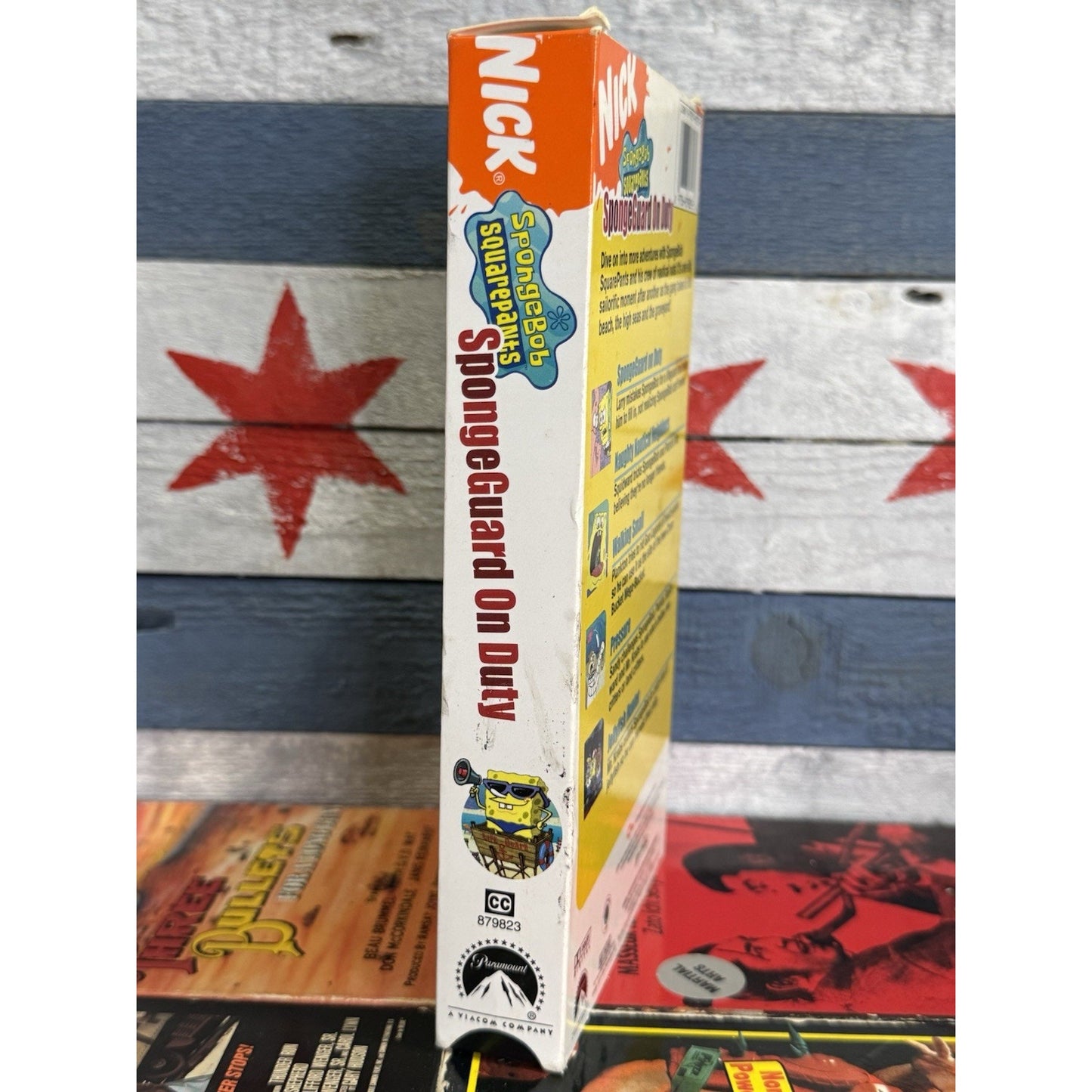 SpongeBob Squarepants : Spongeguard on Duty - VHS Used