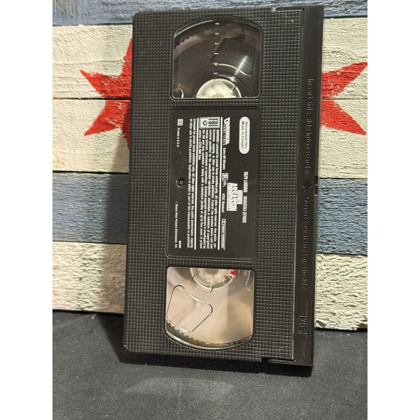 Hidden Assassin - VHS Used