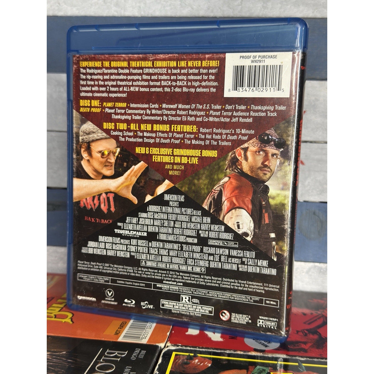 Grindhouse Planet Terror / Death Proof Special Edition - Blu-ray Used