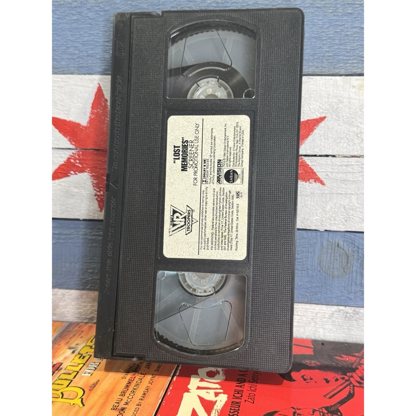 VR Troopers : Lost Memories Promo Screener - VHS Used
