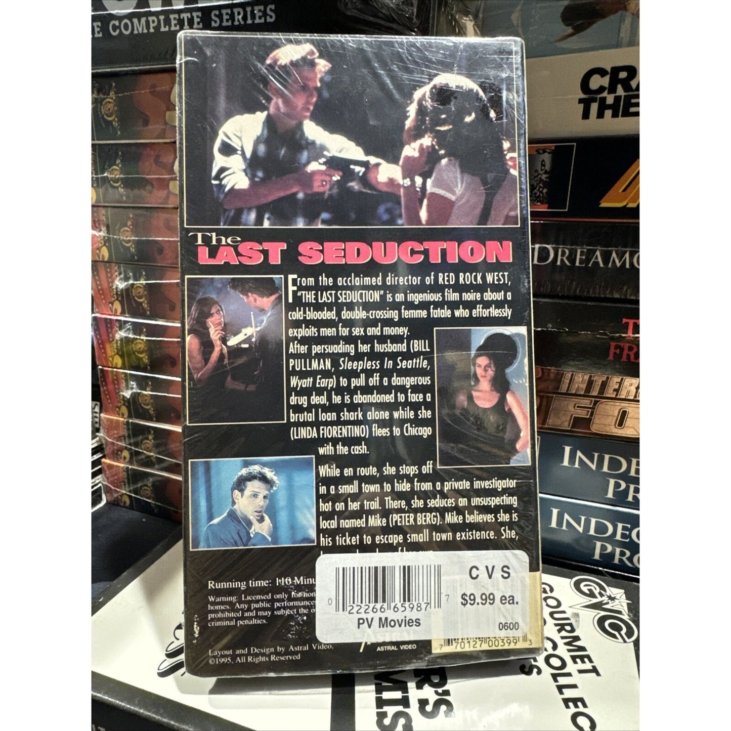 The Last Seduction - VHS Used