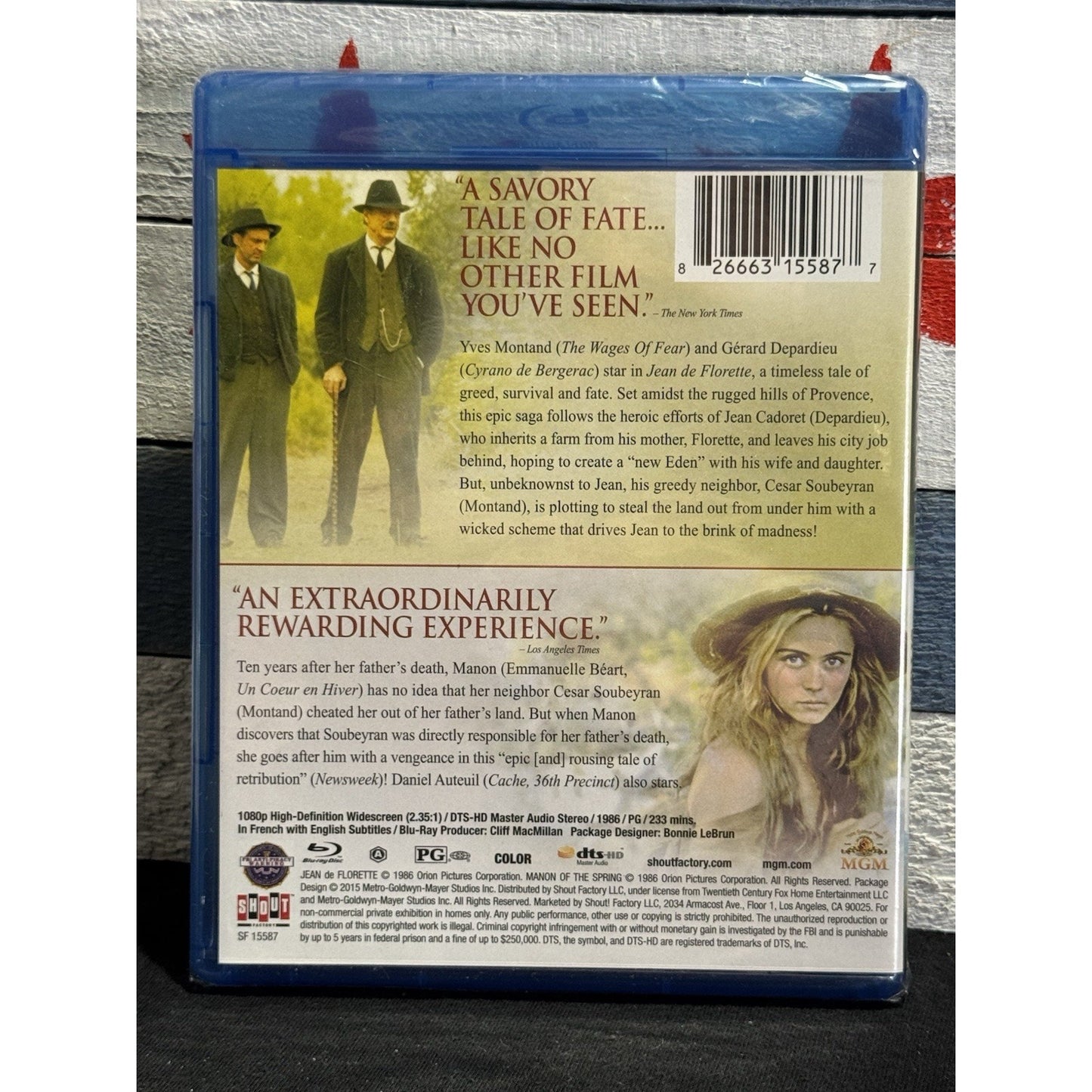 Jean de Florette/Manon of the Spring - Blu-ray